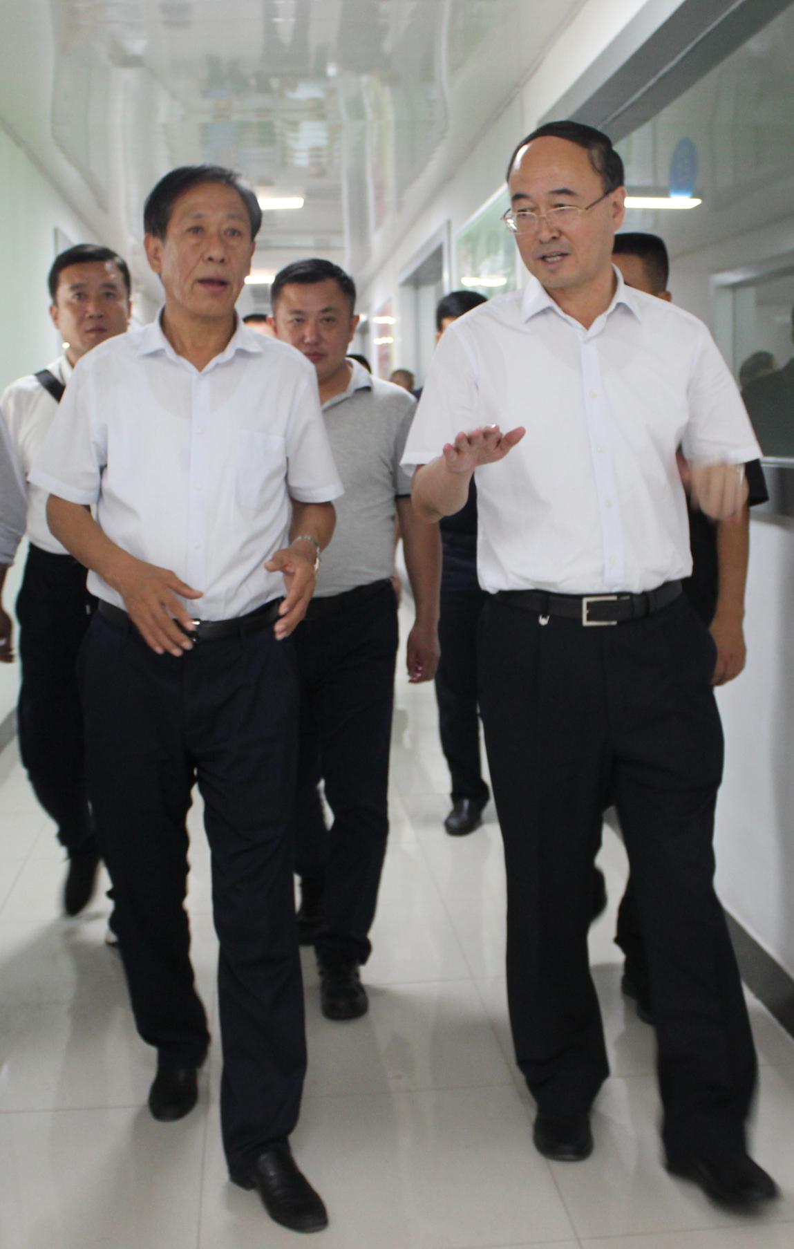 陜西米脂縣縣長(zhǎng)一行到我司參觀調(diào)研