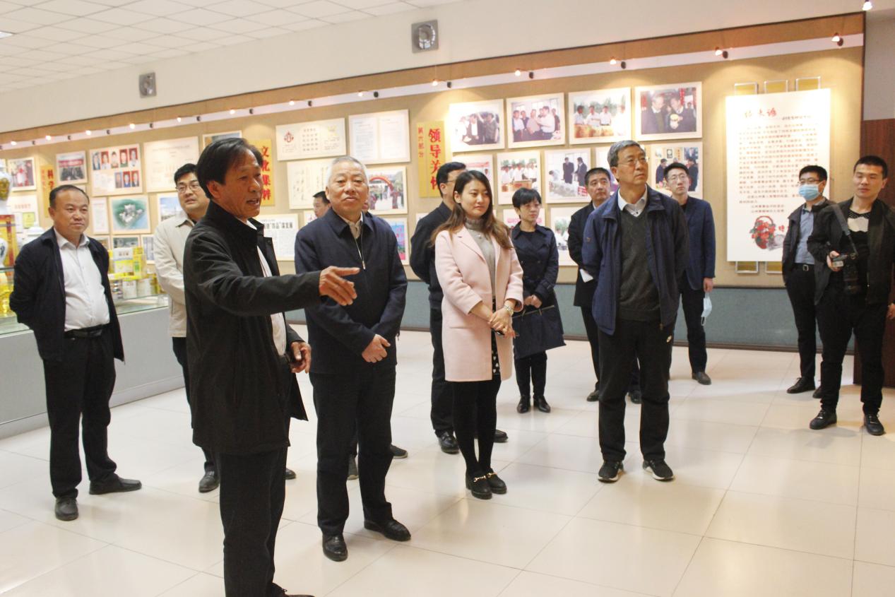 省農(nóng)業(yè)農(nóng)村廳副廳長(zhǎng)趙文志一行 蒞臨我公司考察指導(dǎo)